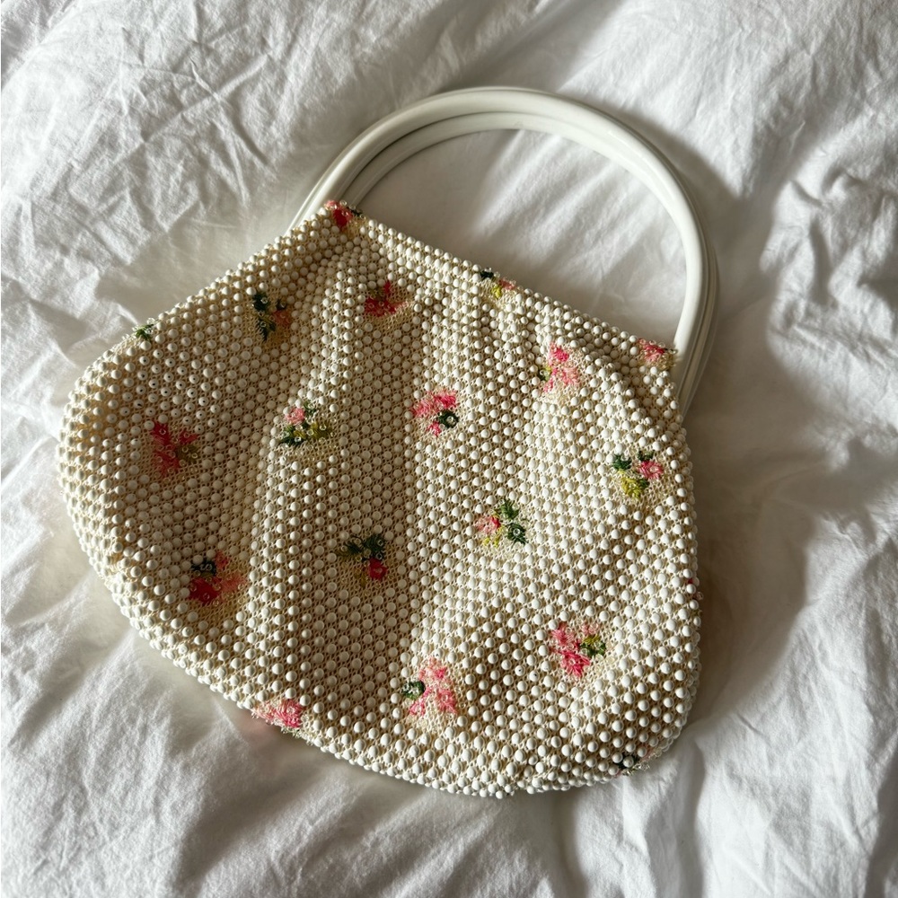 50’s Vintage Lumured Beaded Bag